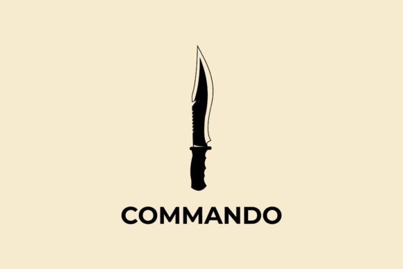 Download Knife Commando Logo Icon Vector Design - Vector Collection