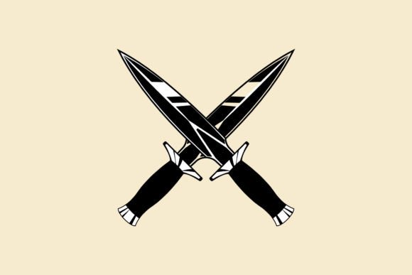 Download Crossed Swords Logo Icon Vector Design - Vector Collection